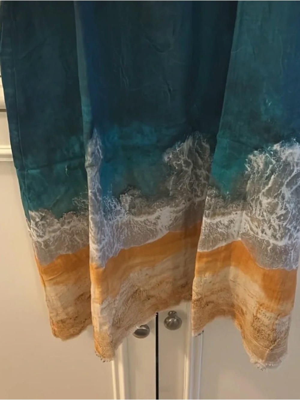 Natural Life Ocean Vibes-Teal and Navy sundress - XS/S - Picture 6 of 8